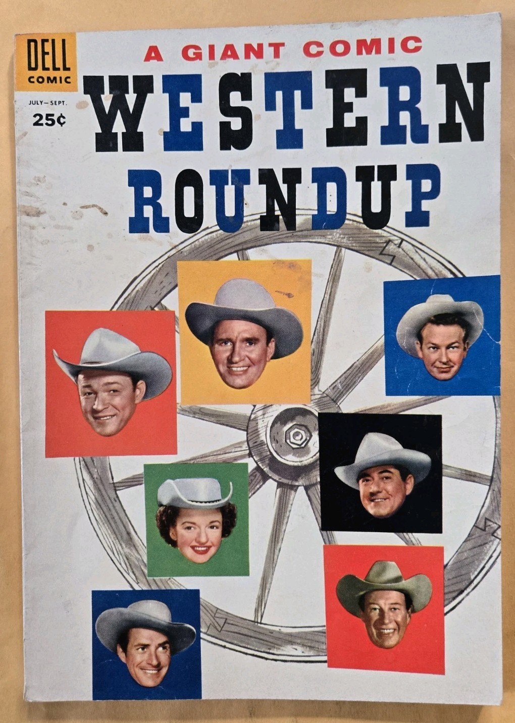 Western Roundup #11 VG+ (4.5) Dell Comics July-Sept 1955)