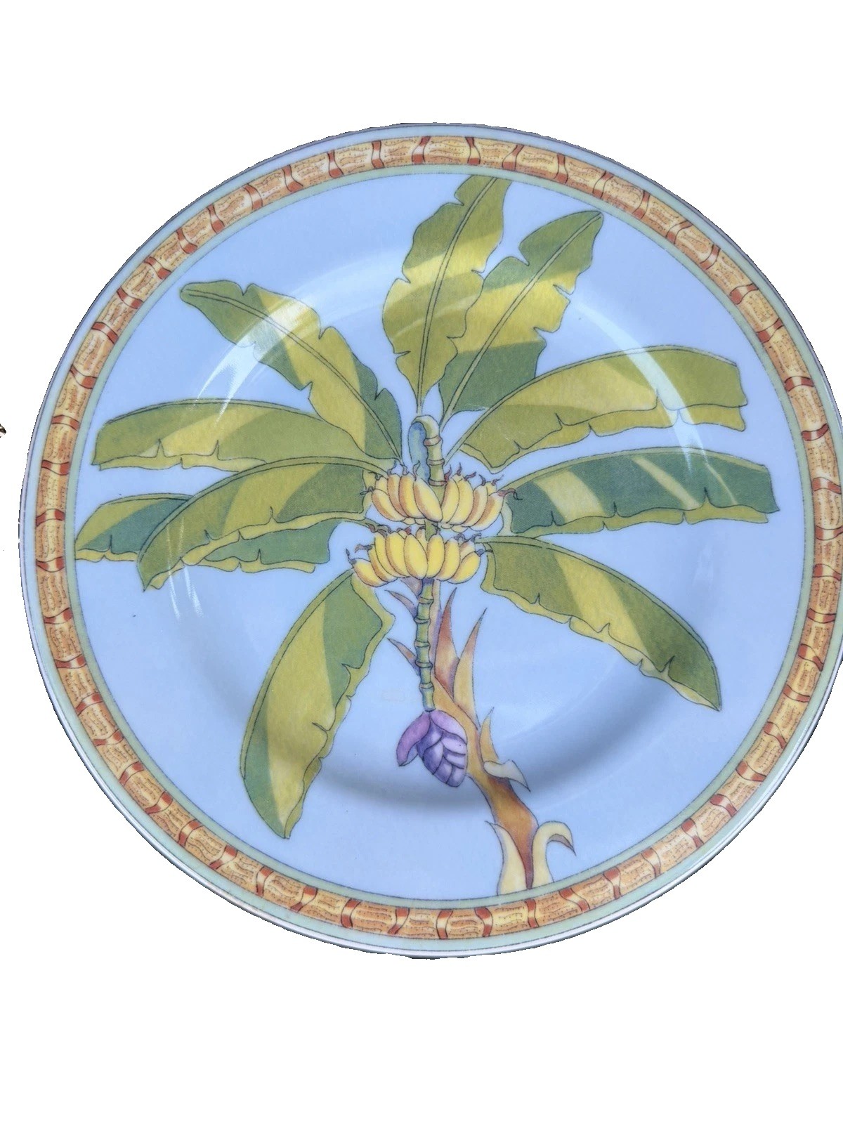 Andrea by Sadek Trade Winds Banana Tree Plate Siddhia Hutchinson Japan Replace Andrea by Sadek Trade Winds Banana Tree Plate Siddhia Hutchinson Japan Replace