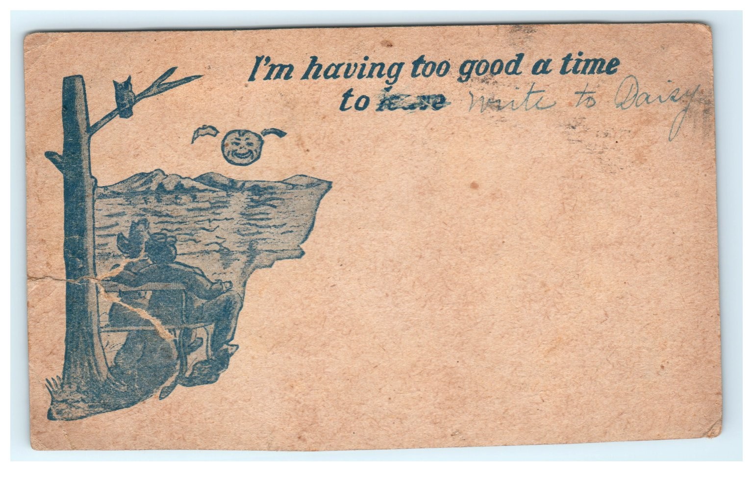 1906 Humorous Postcard 