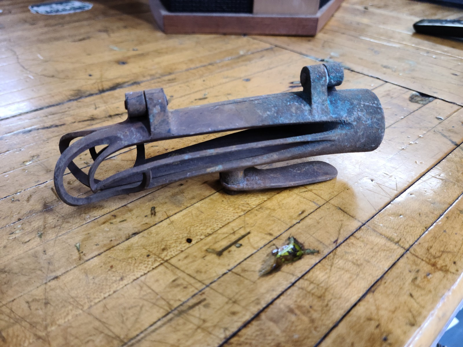SCHWINN FACTORY Production Jig Stencil Mask Paint Marker Rare Piece Prewar SCHWINN FACTORY Production Jig Stencil Mask Paint Marker Rare Piece Prewar
