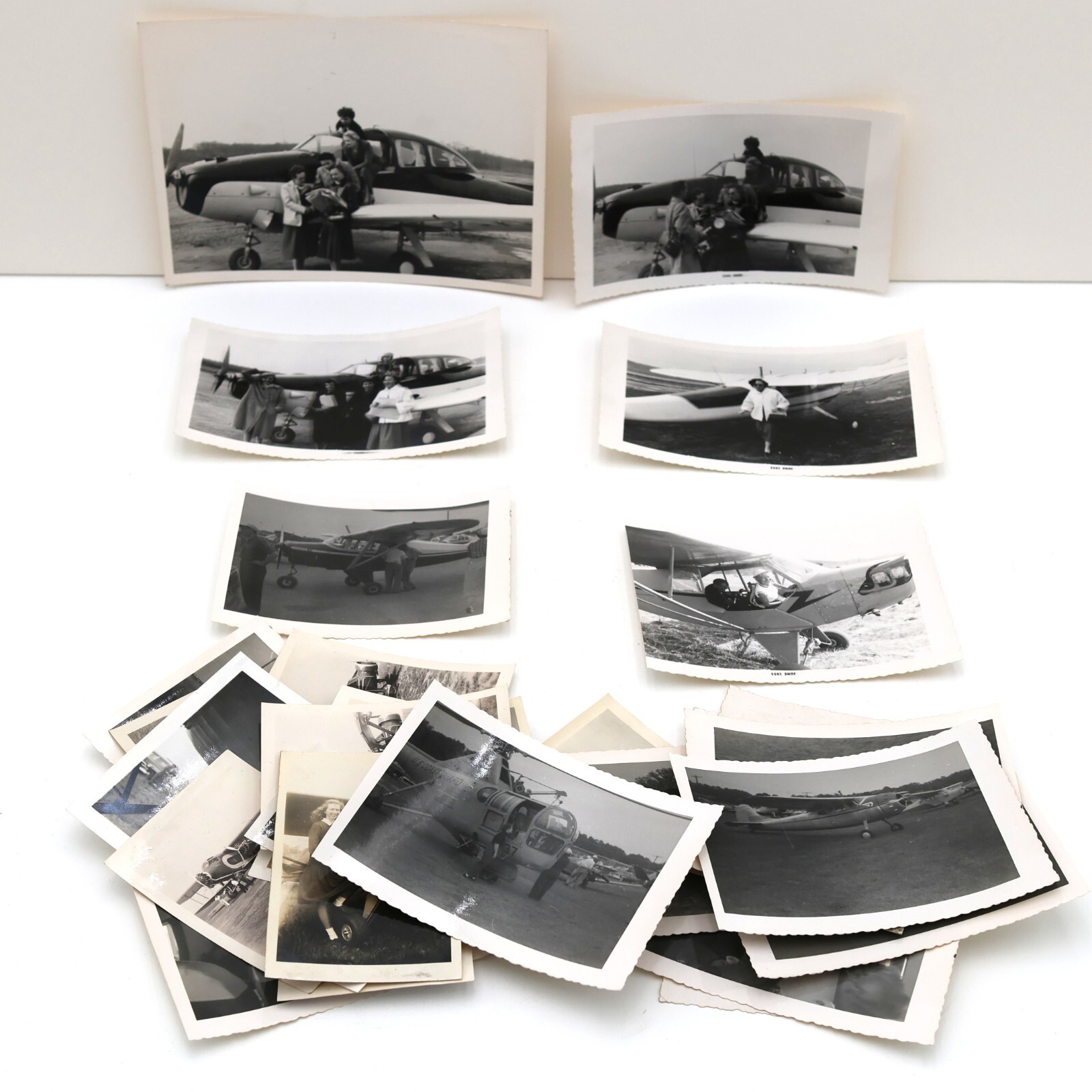 30 Aviation Photos  c1930\'s 1940\'s  1950’s   30 Original Photos Ex-Cond