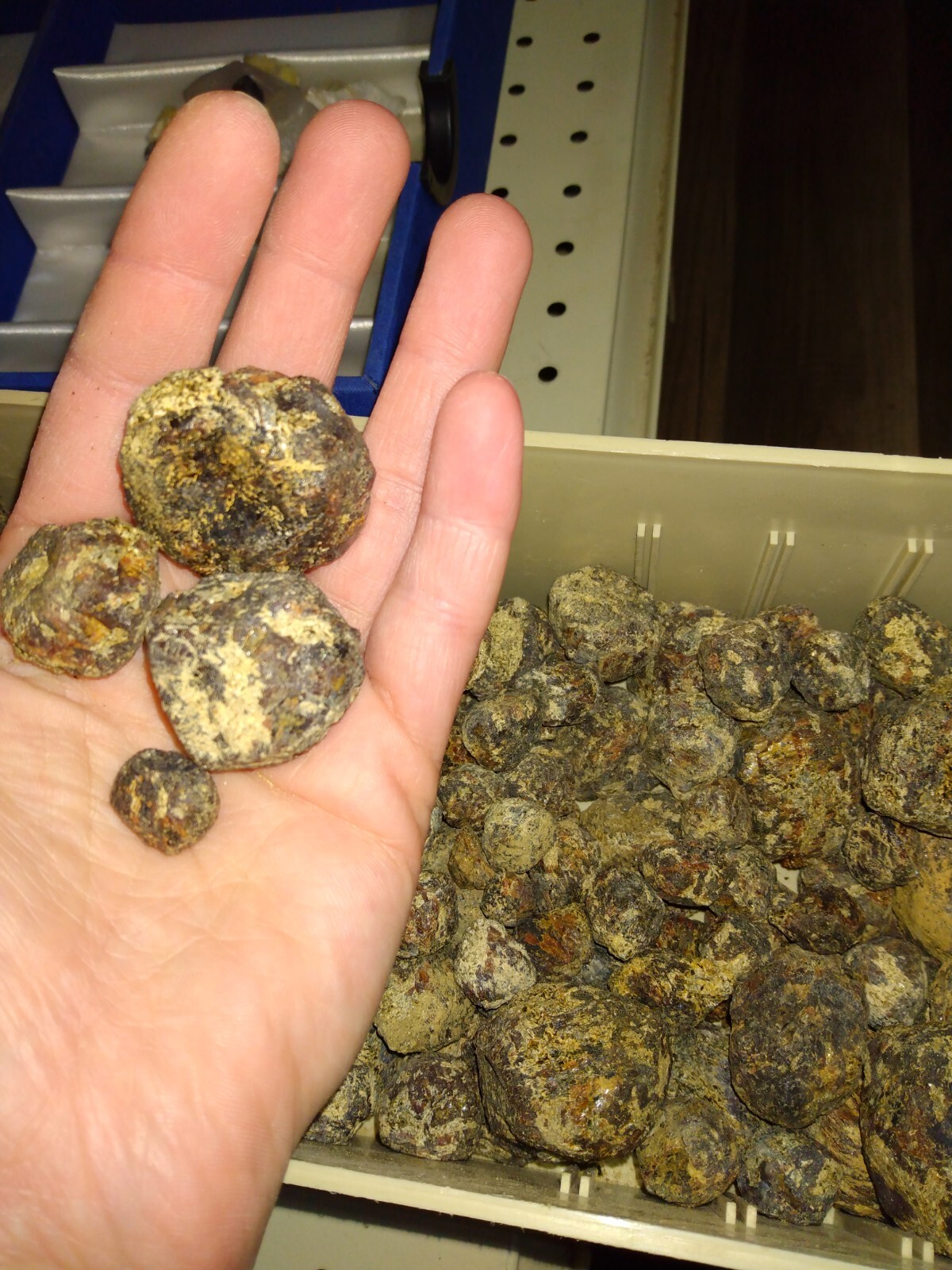 Almandine Garnets From New York 1 Pound