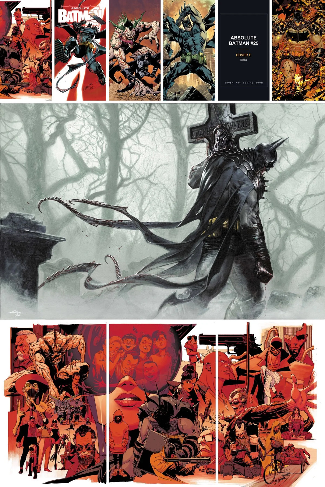 Absolute Batman #25 All Covers Bundle 25% Off PREORDER 10/28