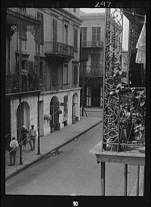 New Orleans Louisiana Royal Street 1920s 600 Block Buildings Street Scene