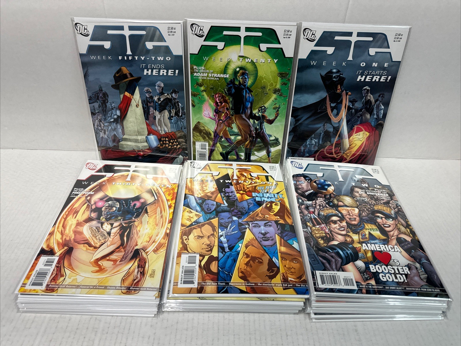 52 Week #1-52 Complete Set DC Comics 2006 Key Issues