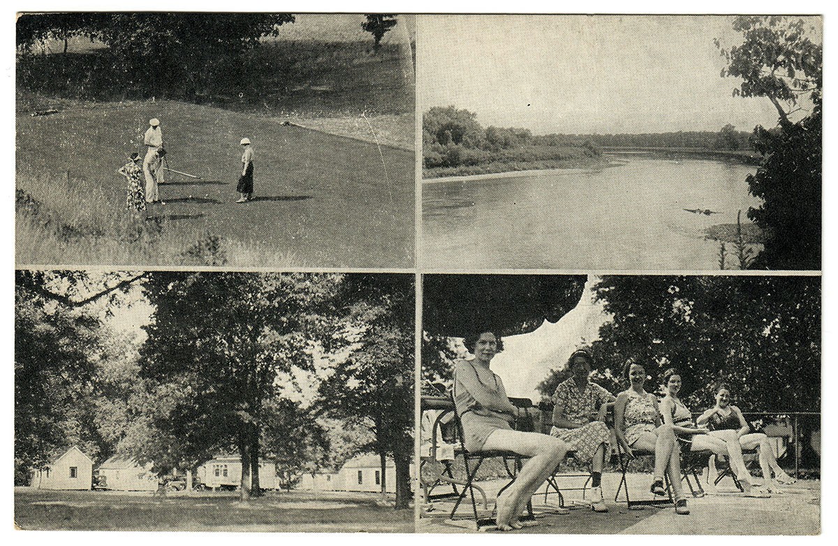 1939 Postcard Tabor Farm Sodus Michigan MI