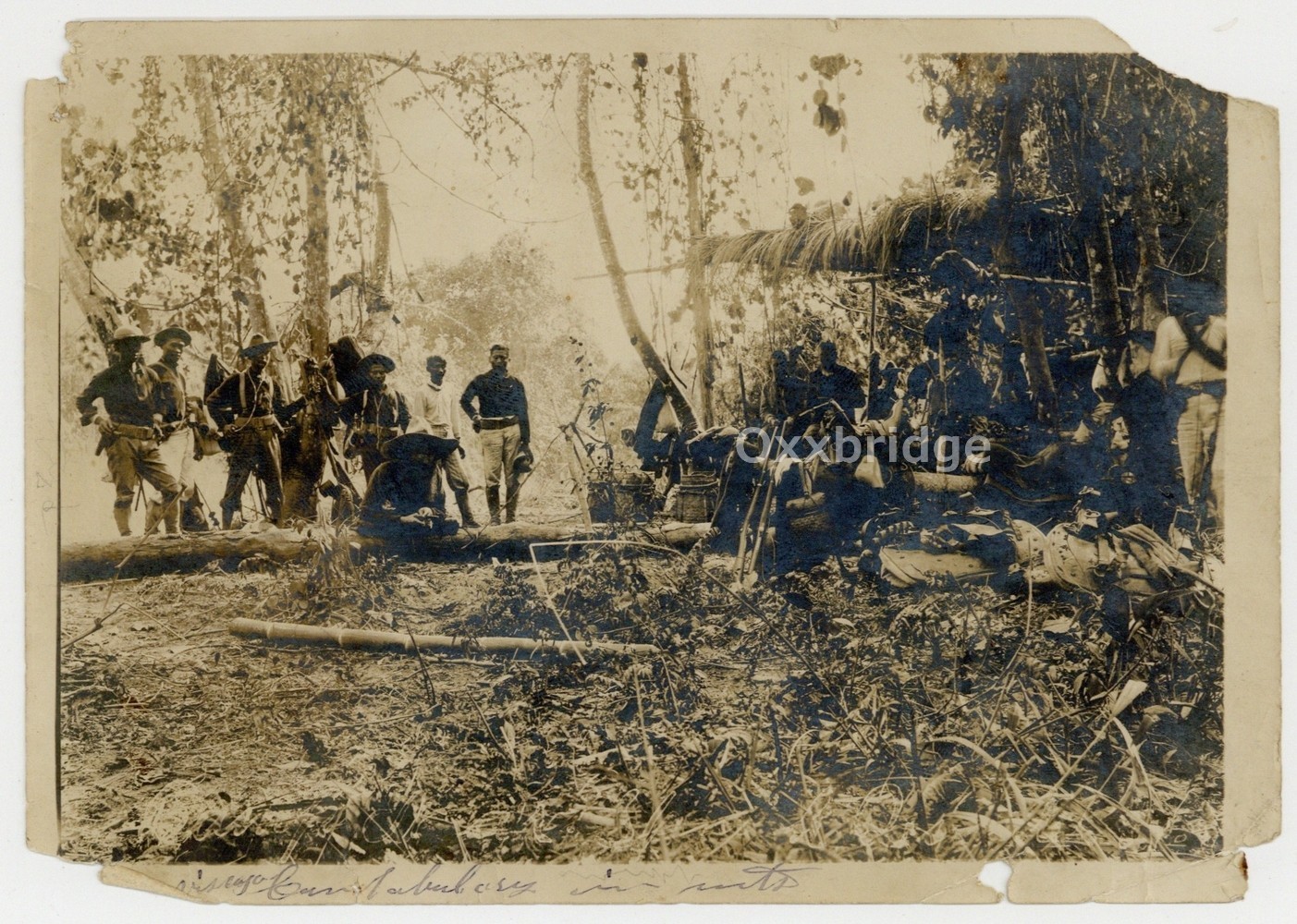  Philippine Constabulary Patrol 1905 Spanish American War Guerilla Photo J15421