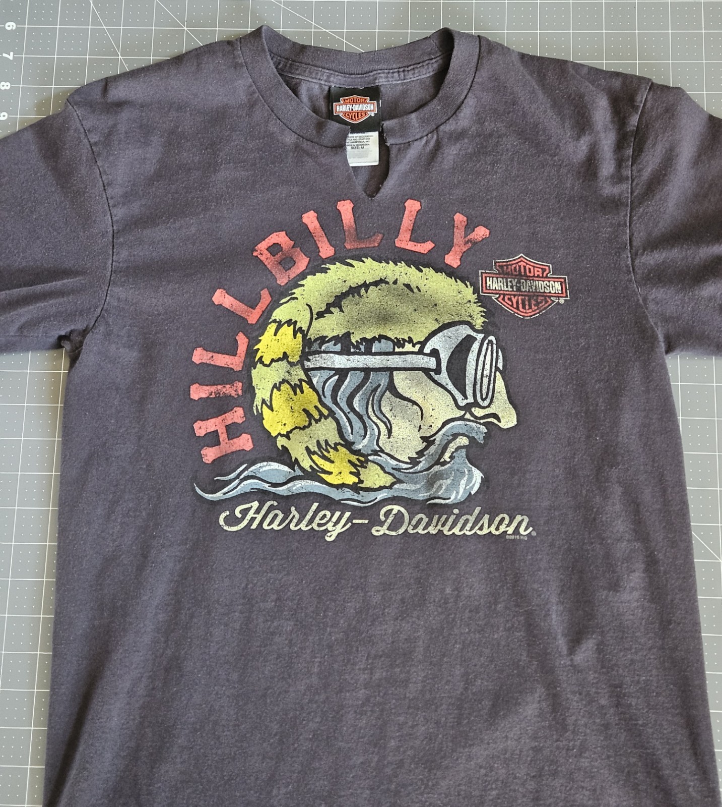 Hillbilly Harley-Davidson Gatlinburg Tennessee Graphic T-shirt Size Medium  Look