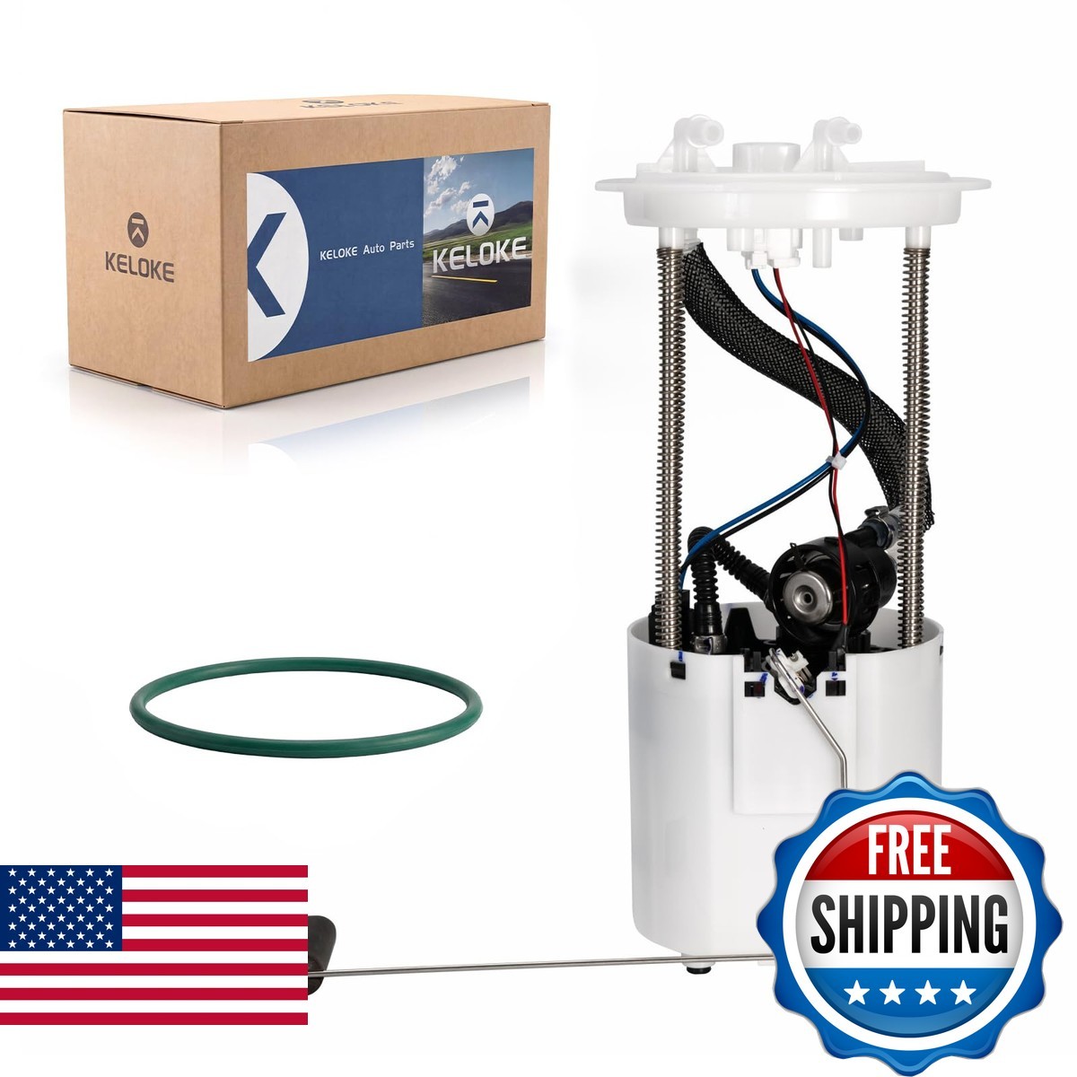 KELOKE Electric Fuel Pump Module Assembly Fit For Ford & Mazda & Mercury E2568M KELOKE Electric Fuel Pump Module Assembly Fit For Ford & Mazda & Mercury E2568M