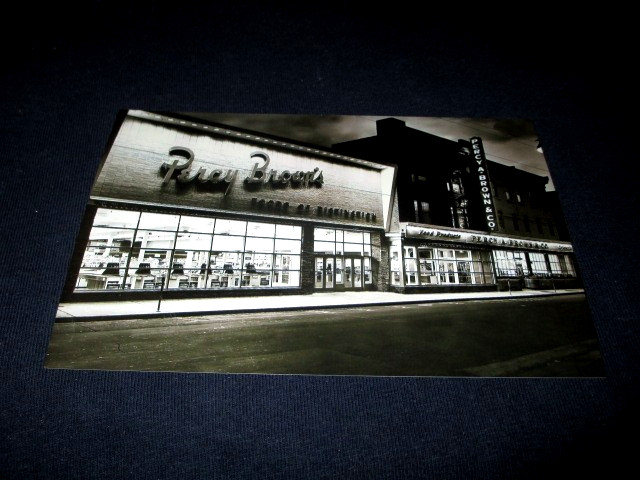 PERCY BROWN'S STORE & CAFETERIA WILKES-BARRE, PA 1950s PHOTO REPRINT