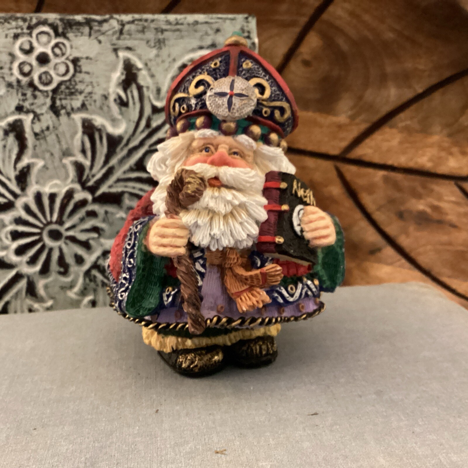 Vtg Crinkle Claus Netherlands 1995 Santa #657102 By Possible Dreams New