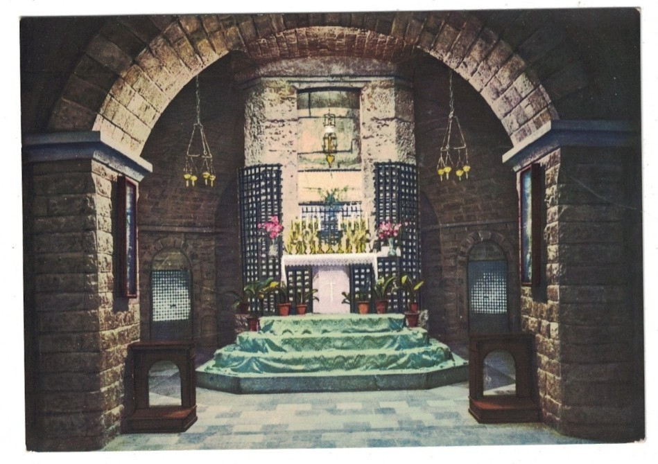 VINTAGE 1950-1960 BASILICA DI. S. FRANCESCO TOMBA DEL SANTO ASSISI ITALY PC