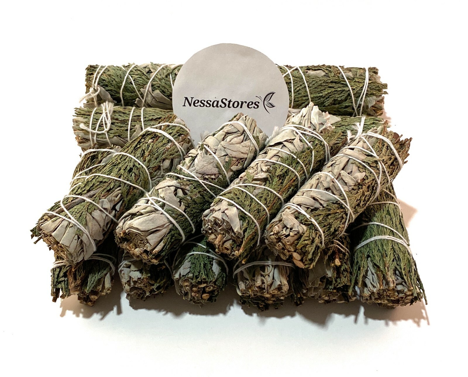 NessaStores- White Sage + Cedar Smudge Incense 4