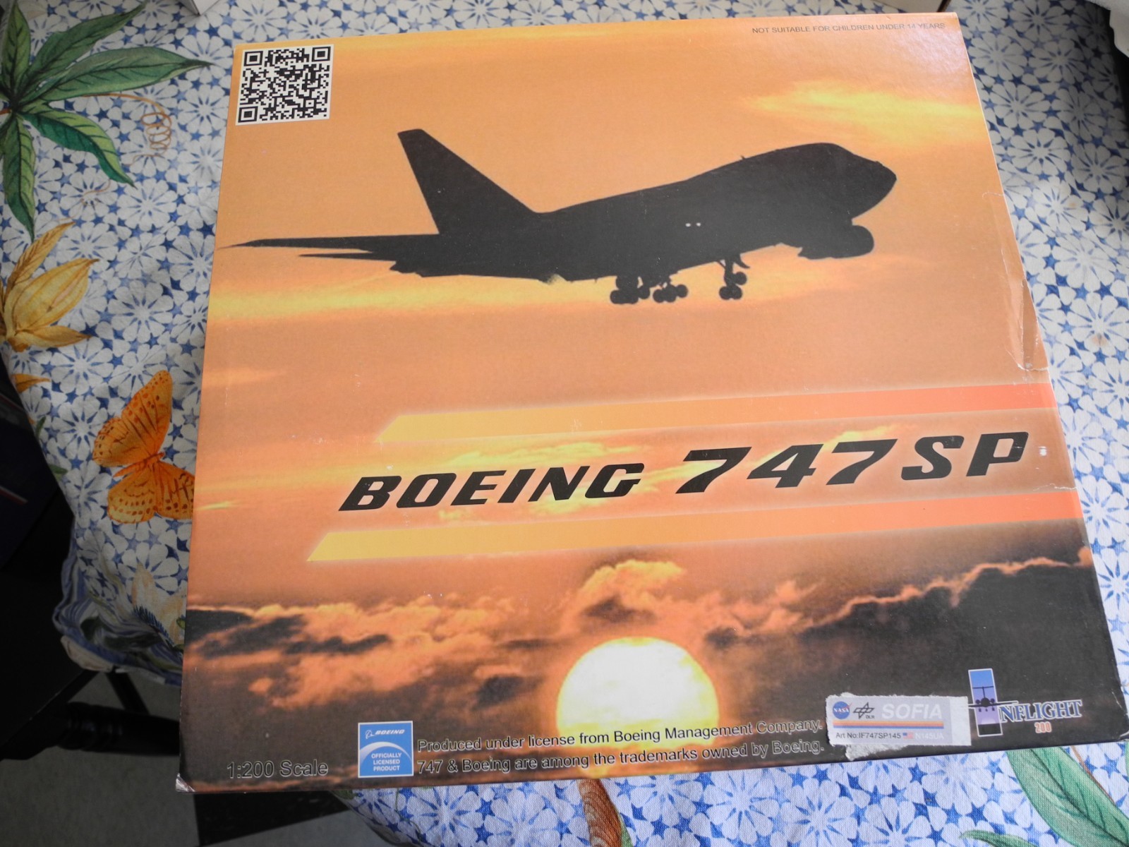 Ultra RARE Original Inflight 200 BOEING 747 NASA SOPHIA, 1:200 PERFECT