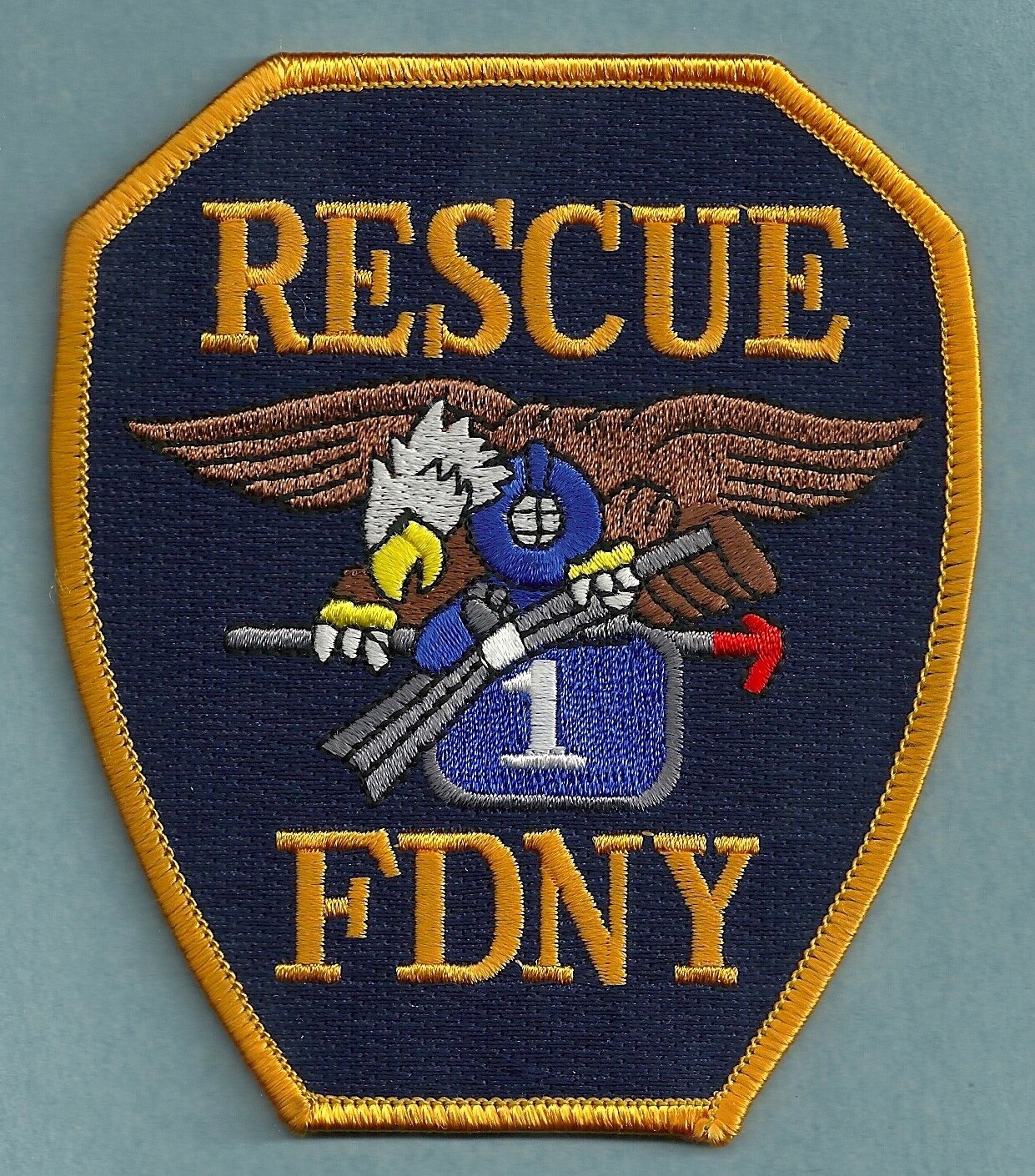 FDNY FIRE DEPARTMENT NEW YORK RESCUE COMPANY 1 PATCH MANHATTAN