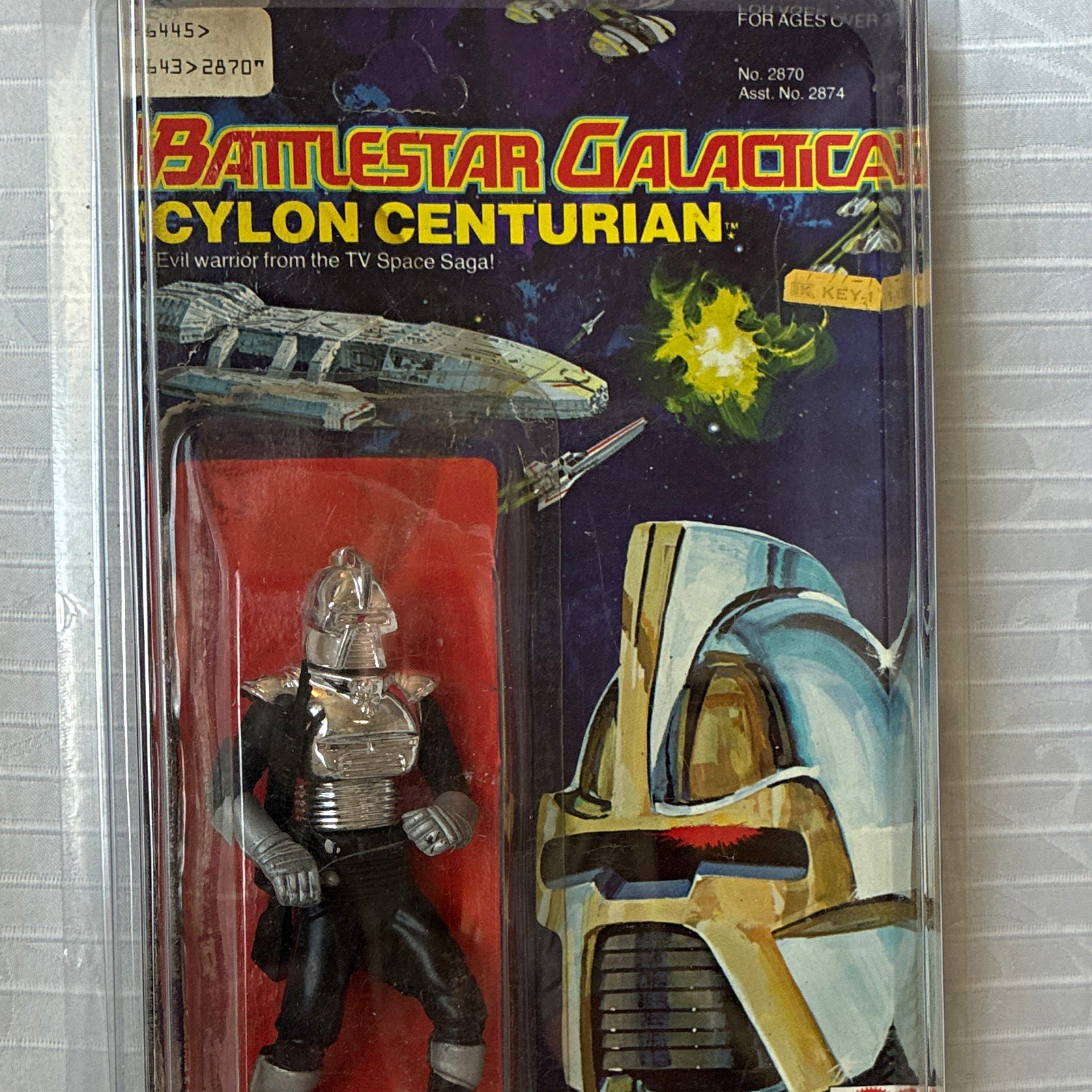 Battlestar Galactica Cylon Centurian Action Figure 1978 Vintage Sci-Fi