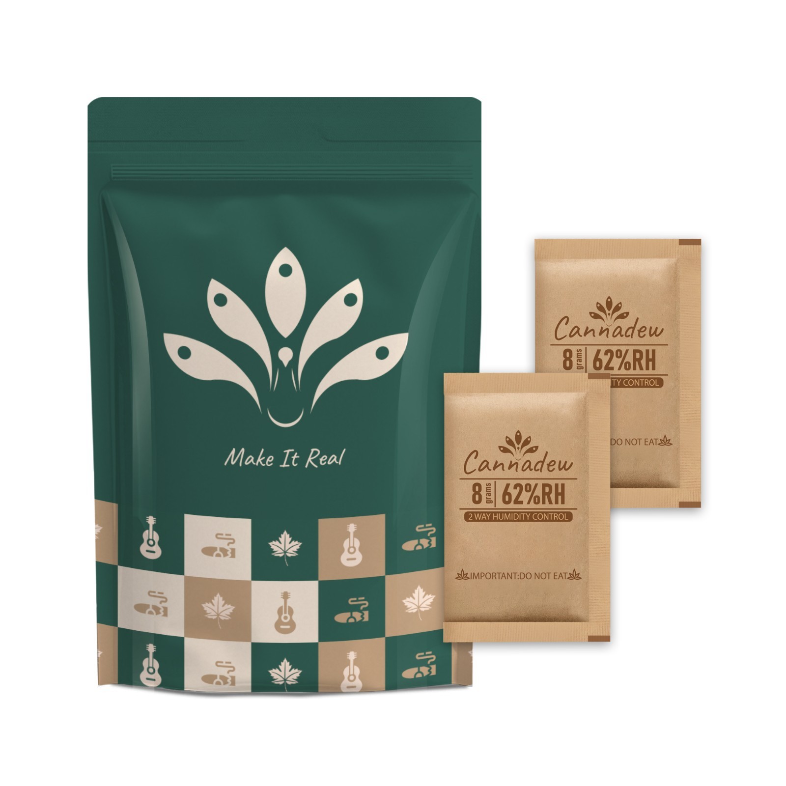 62% RH 8Gram (6Pack) Two-Way Humidity Control Packets 62% RH 8Gram (6Pack) Two-Way Humidity Control Packets