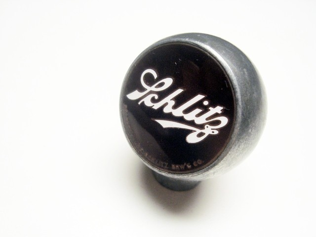 Circa 1940s Schlitz Ball Knob, Milwaukee, Wisconsin