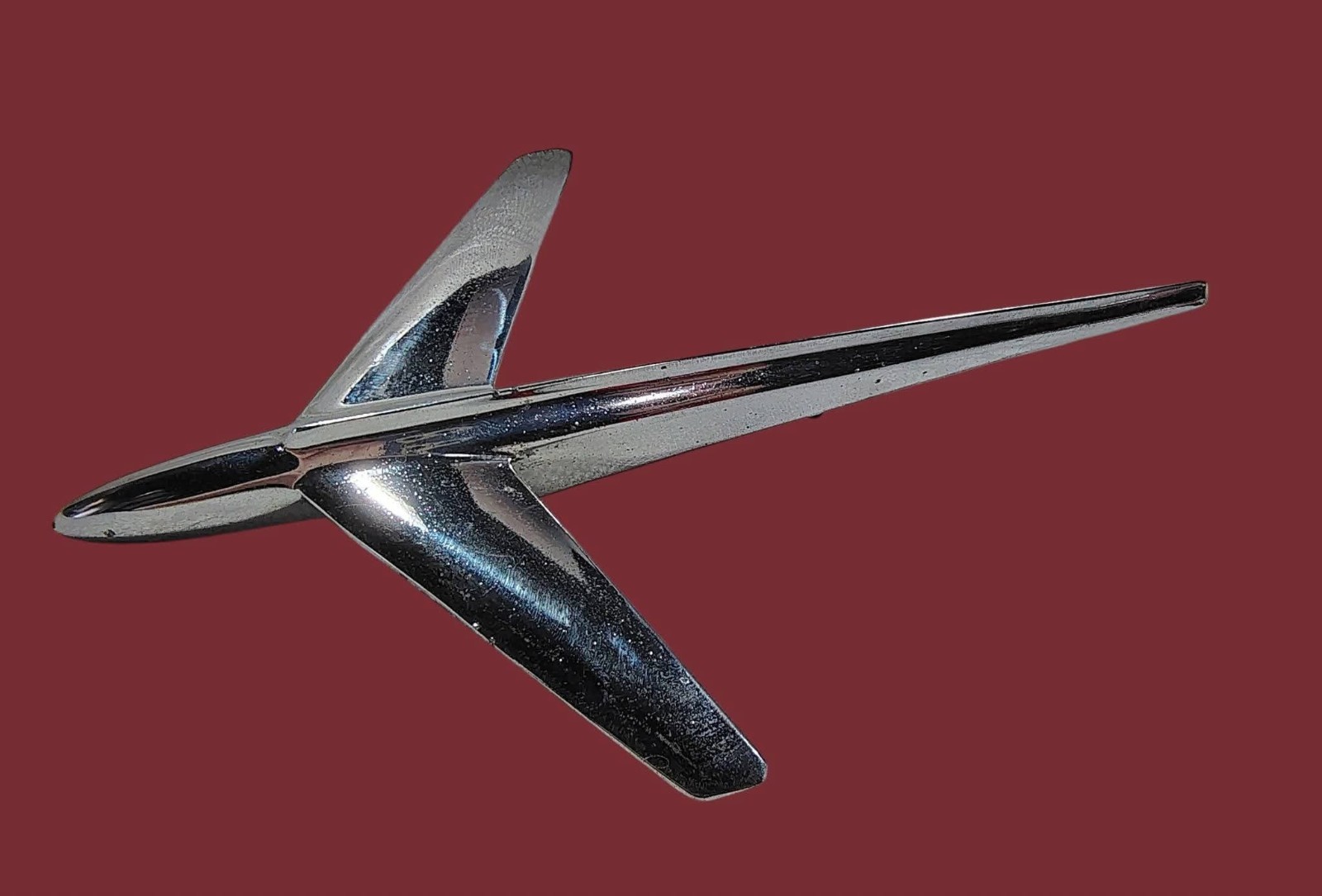 Vintage 1950's Airplane Hood Ornament 