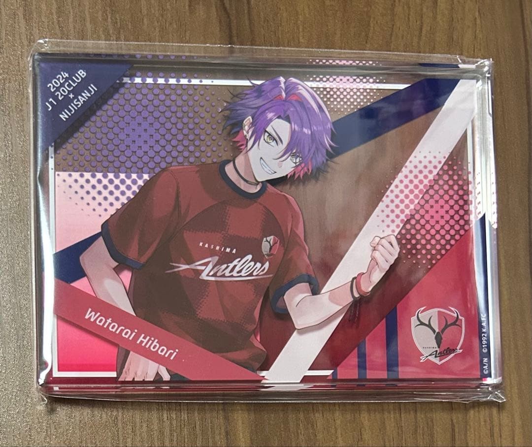 NIJISANJI J1 Collaboration Prize A Acrylic Block Hibari Watarai