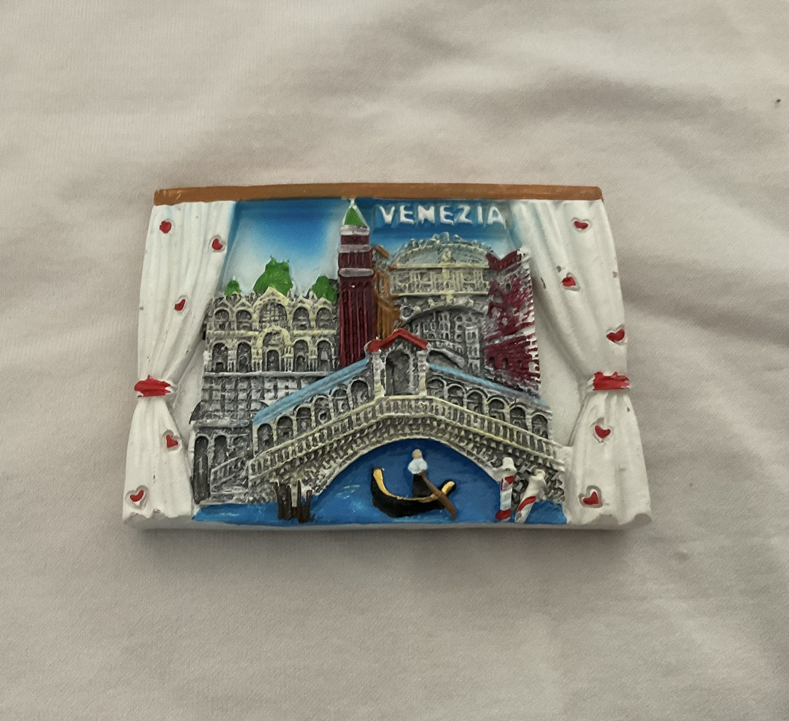 Venezia Venice Italy Fridge Magnet 3D Resin Souvenir Rialto Bridge Gondola Gift