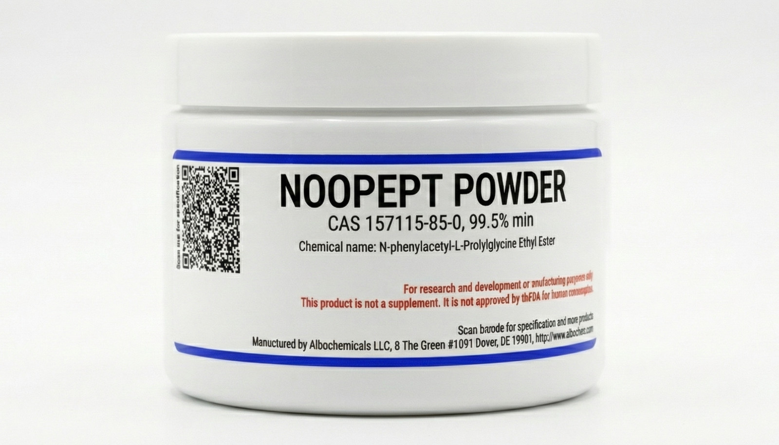 Noopept, 99.5% min, 10 grams, 157115-85-0 Noopept, 99.5% min, 10 grams, 157115-85-0