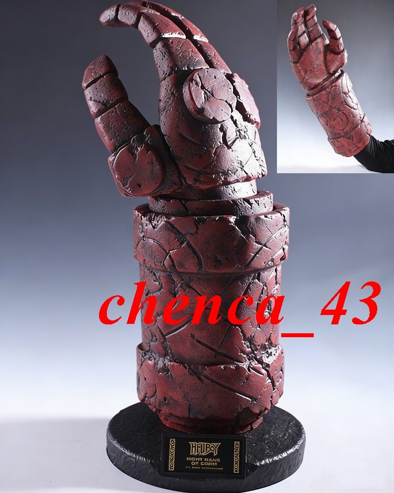 Hellboy The Right Hand of Doom 1:1 Display Figure Statue Wearable Cosplay Props