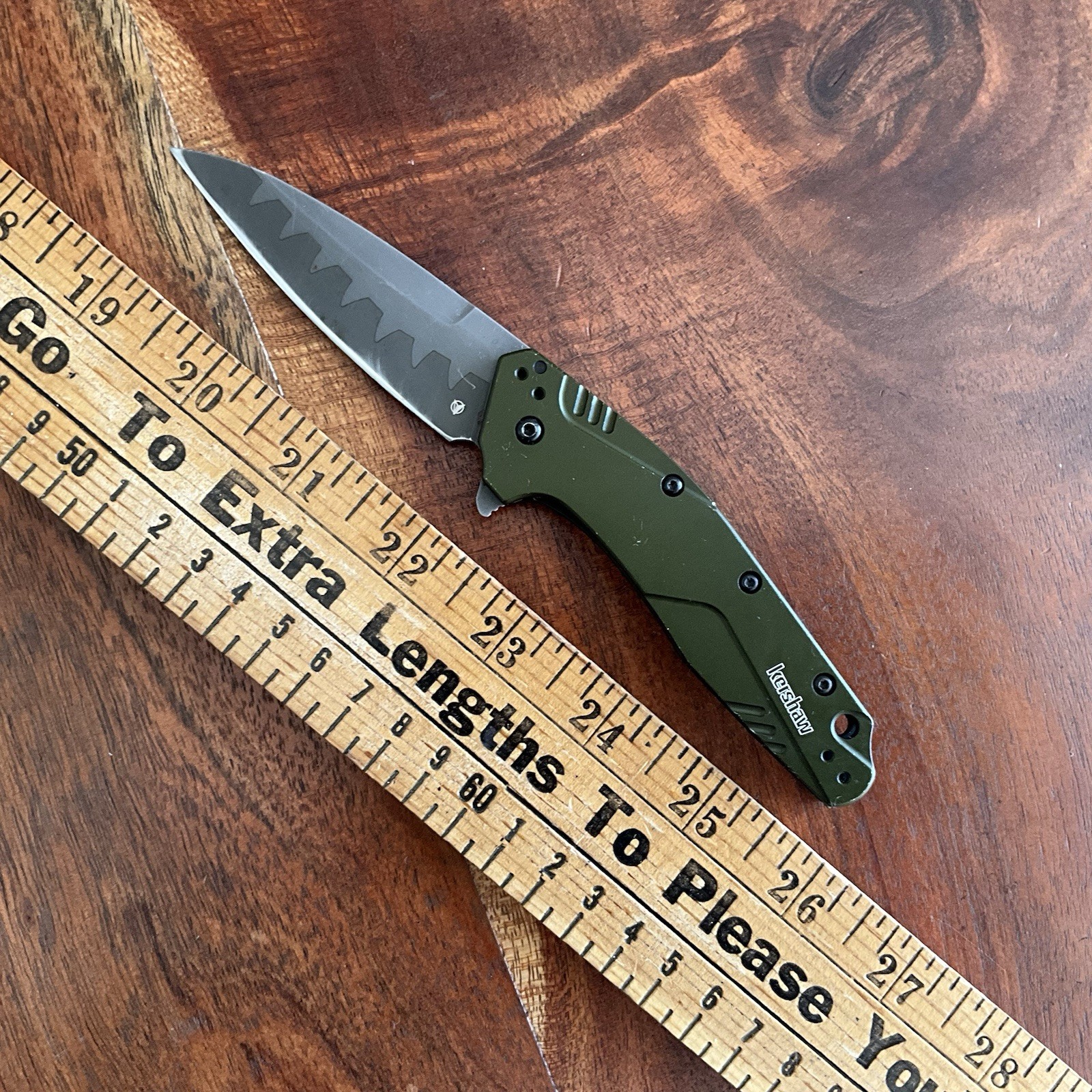 Kershaw Olive Dividend 1812OLCB 3 Kershaw Olive Dividend 1812OLCB 3