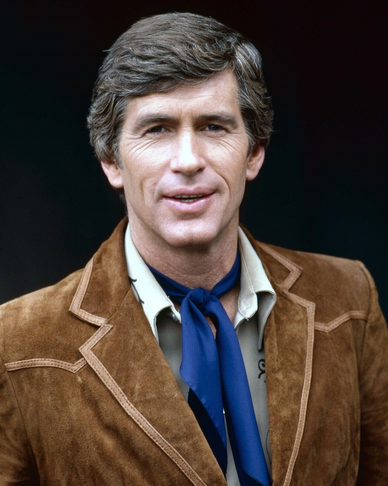 Jim McMullan portrait in western jacket & scarf Chopper One star 5x7 photo