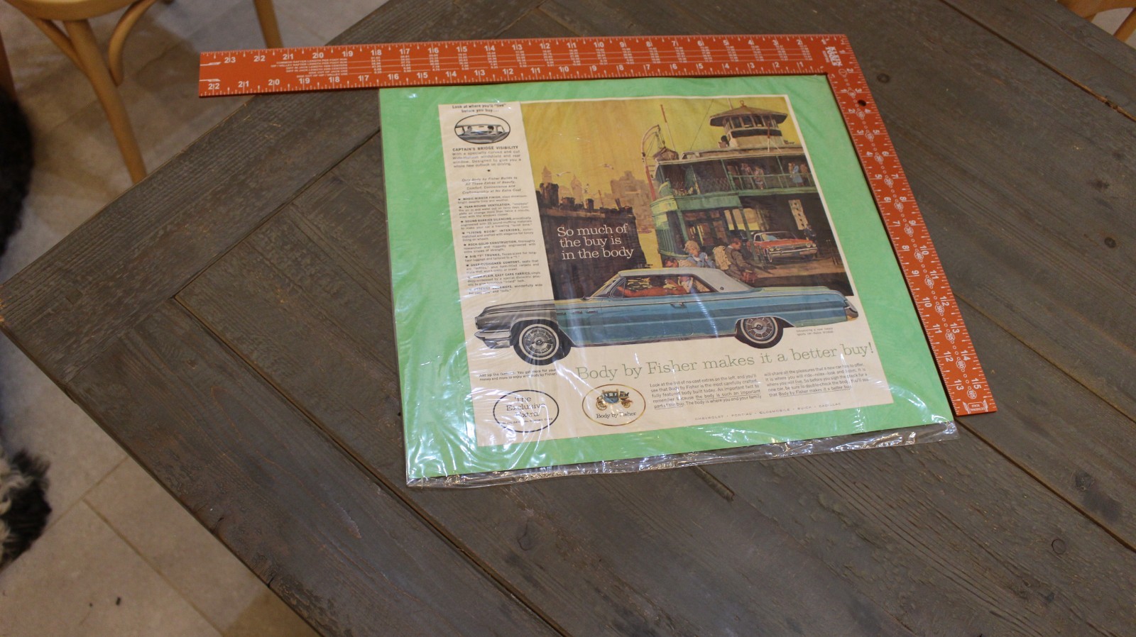 1962 Buick OLD  CAR AD AS YOU SEE IT