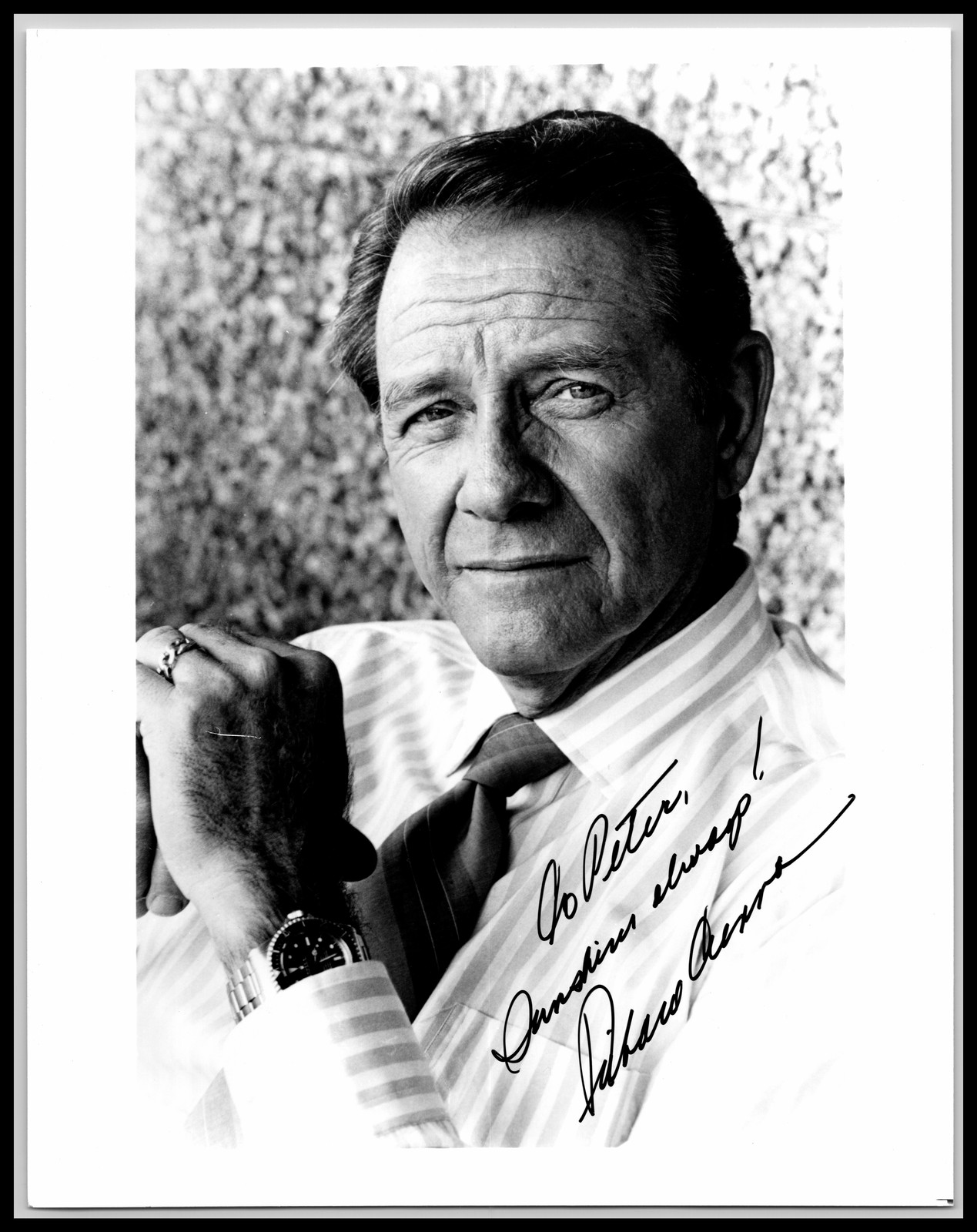 Richard Crenna - Actor - 8x10 Photo - Signed / Autograph (a)