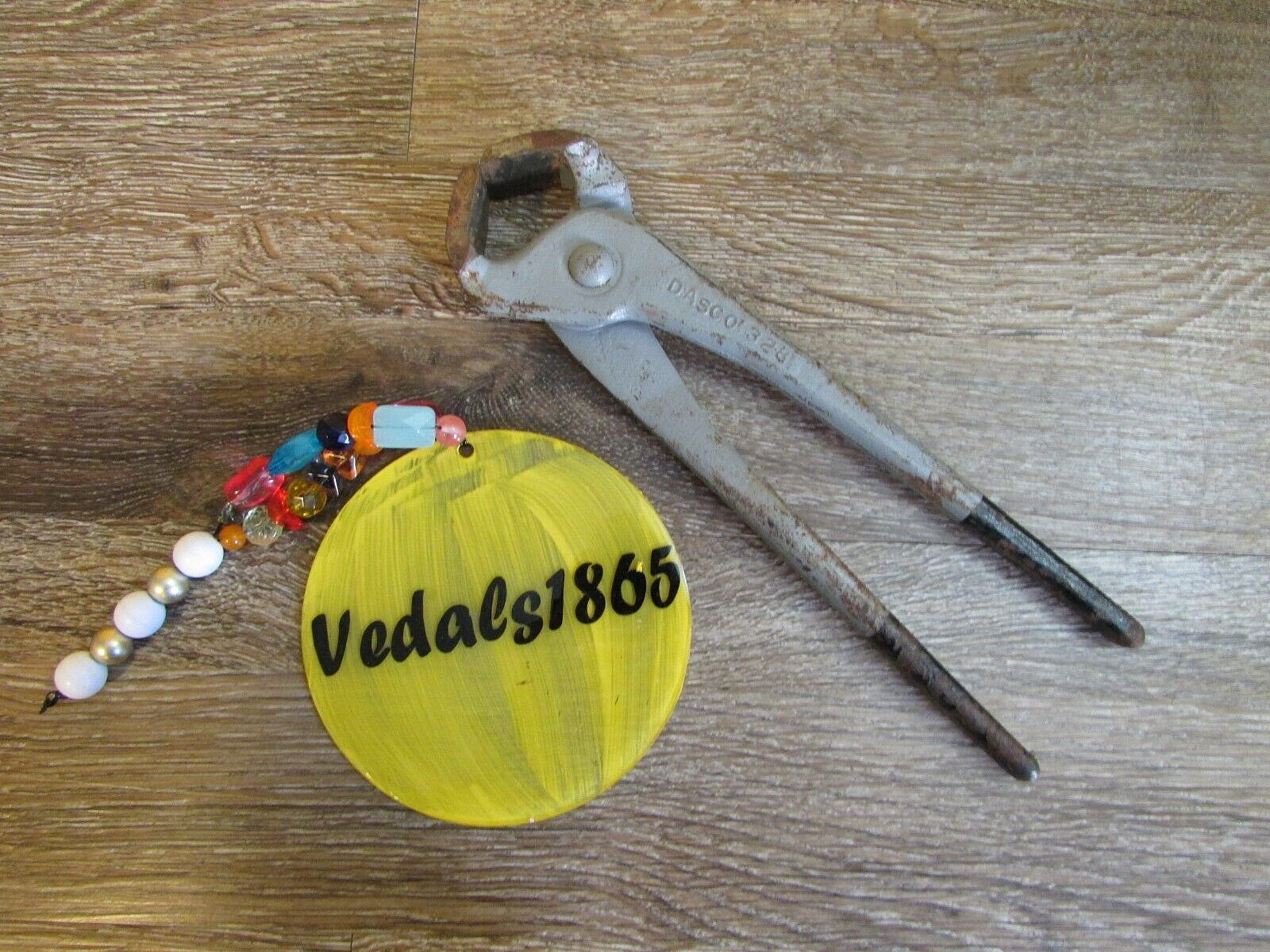 DASCO 328 VTG Farrier Horseshoeing Blacksmith Clippers Cutters Nippers Tool 8\