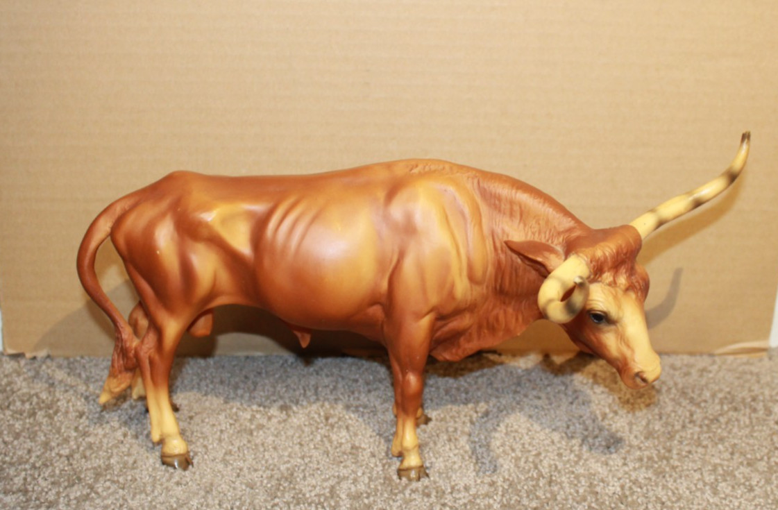 Vintage Breyer Texas Longhorn Bull Cow