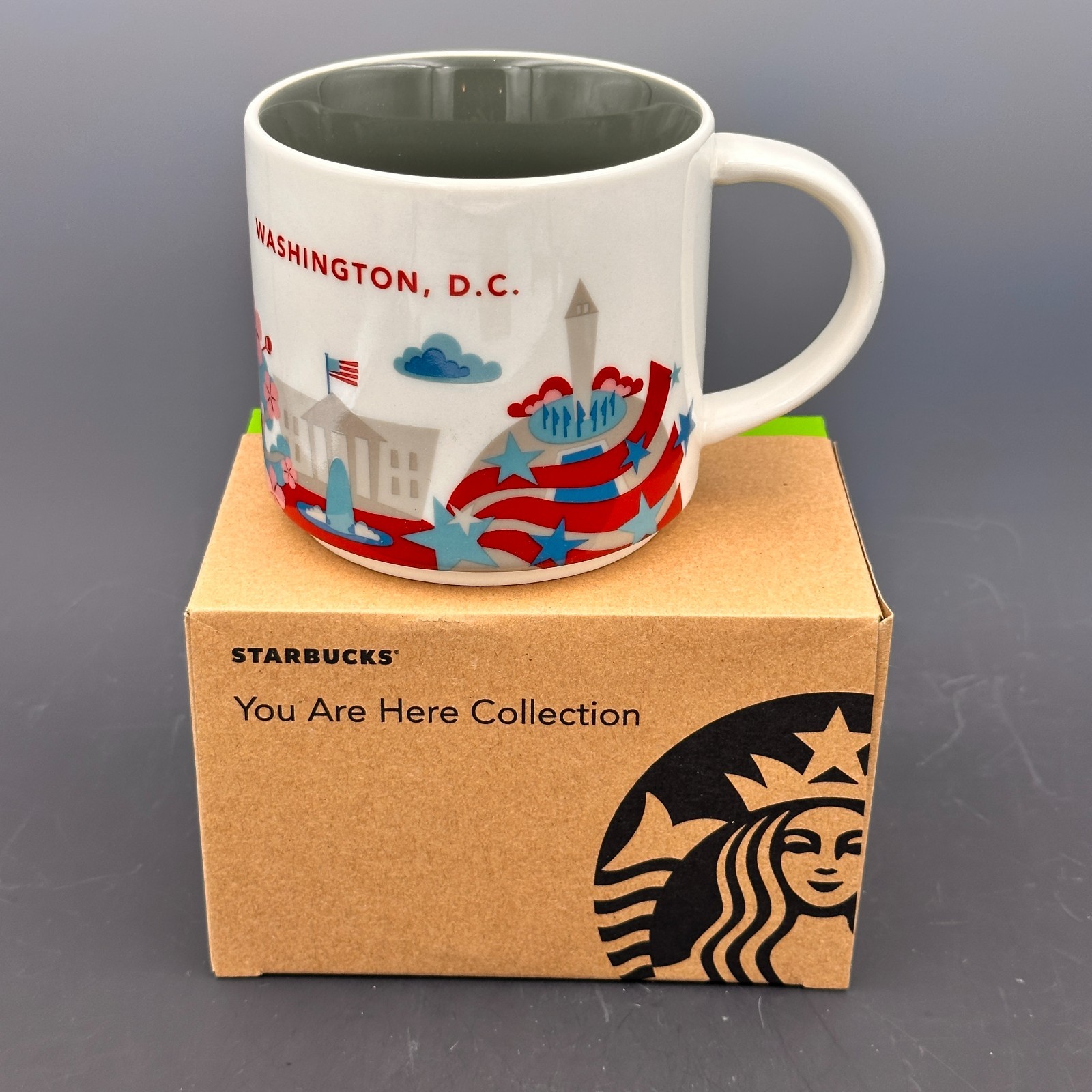 NEW Starbucks Washington DC  Mug You Are Here 2015 Collector Series Coffee Cup