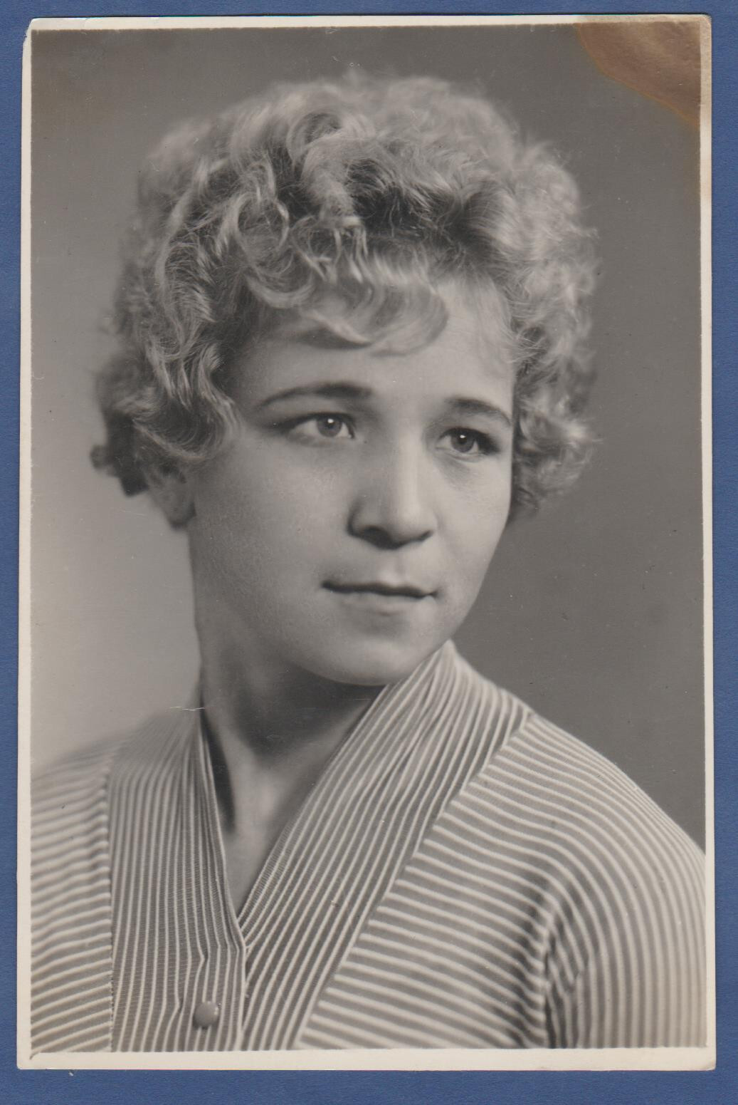 Portrait of a Beautiful Girl, Pretty Young Lady Soviet Vintage Photo USSR