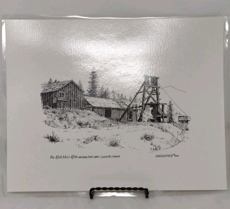 G.E. Geivett Print 1978 \