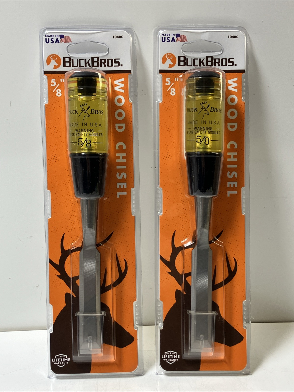 Lot Of (2) Buck Bros Professional 5/8\