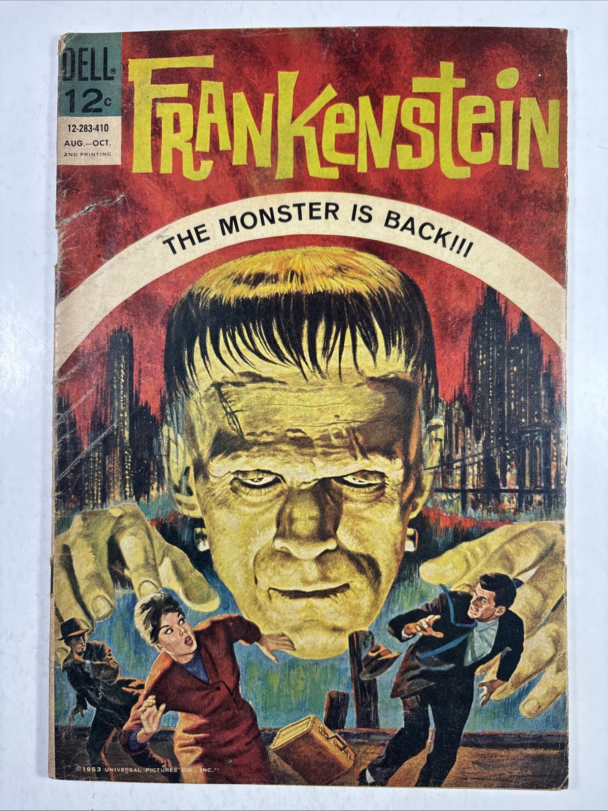 Frankenstein #1 (Dell Comics March-May 1963)