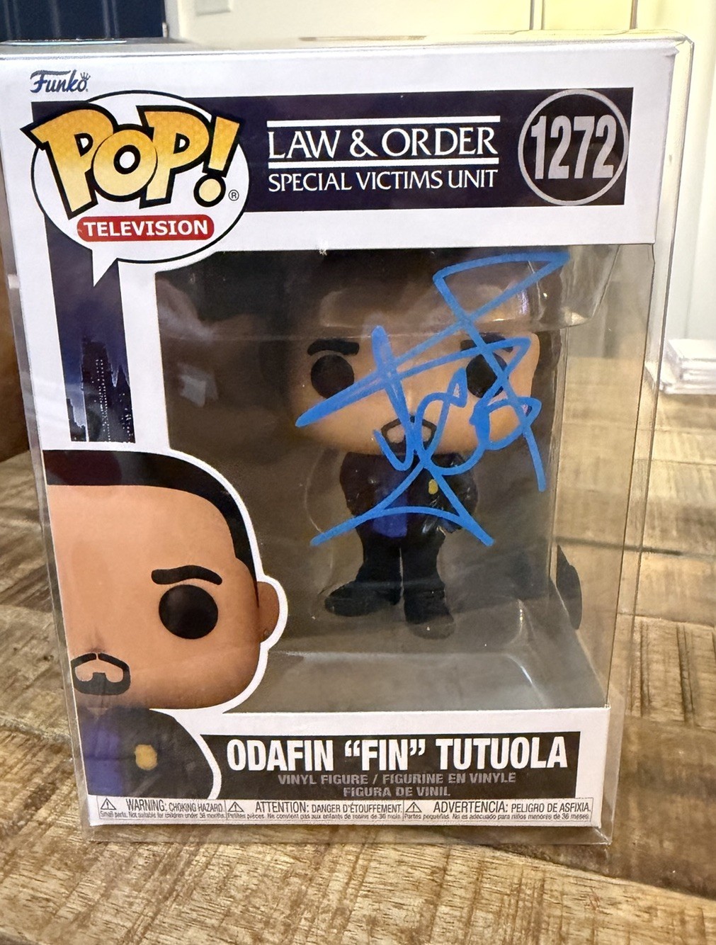 ICE-T SIGNED Law And Order: SVU Funko Odafin “Fin” Tutuola #1272 Beckett BAS COA ICE-T SIGNED Law And Order: SVU Funko Odafin “Fin” Tutuola #1272 Beckett BAS COA