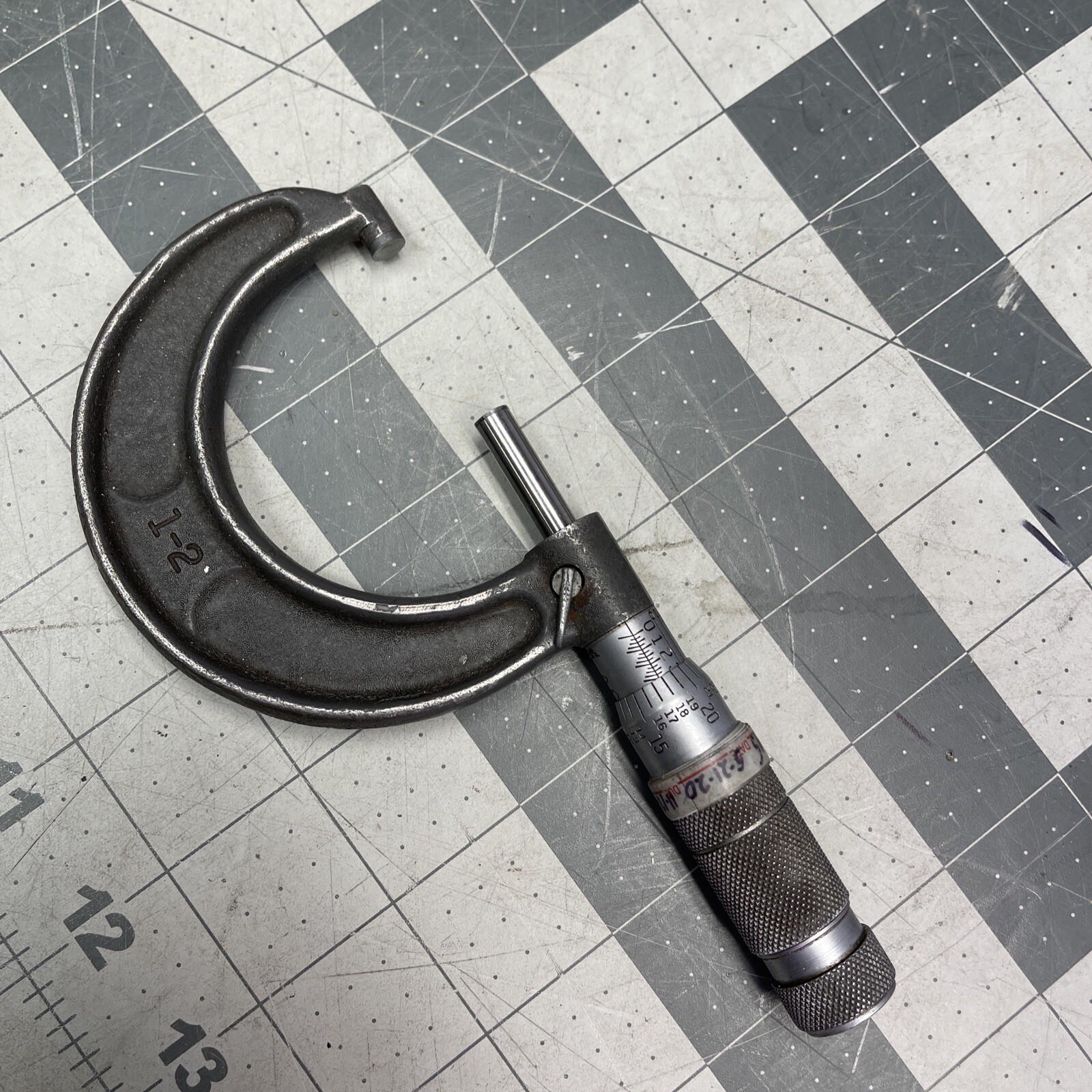 Brown Sharpe Outside Micrometer 1-2”   (k173