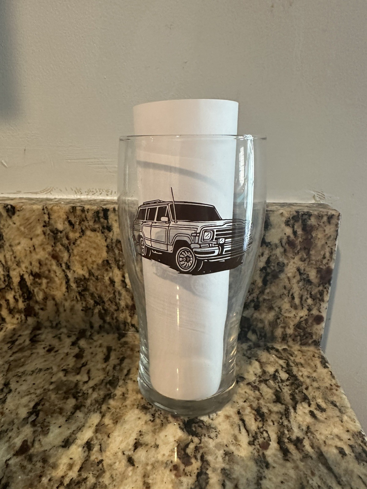 Tree House Brewing Brown Wagon Glass **Rare** Limited