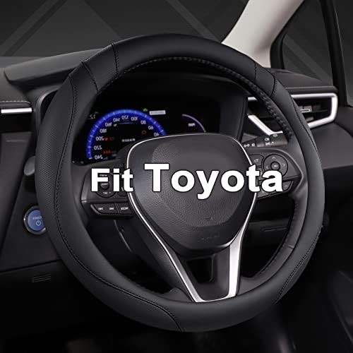 Customized Steering Wheel Cover for Toyota Prius 13.75-14.25 inch