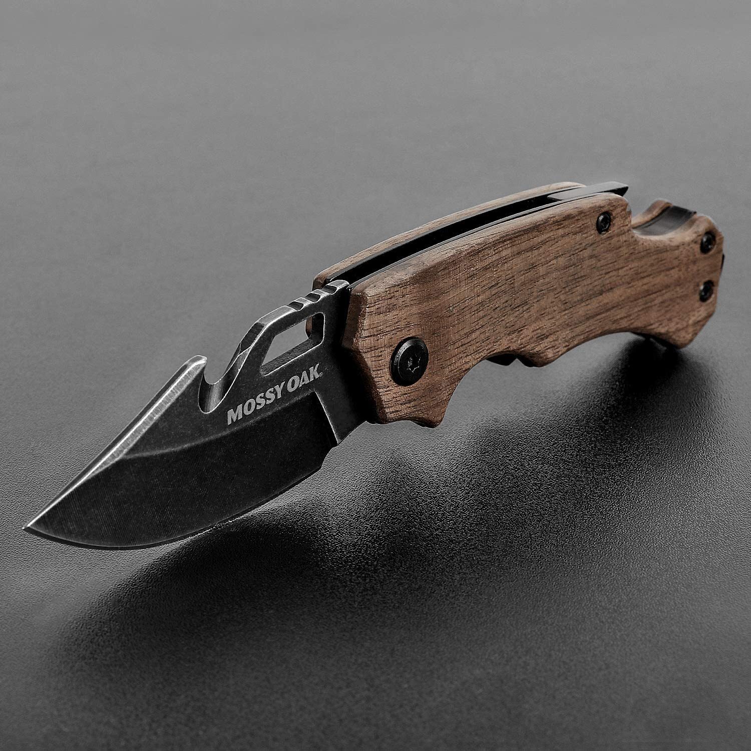 Mossy Oak Mini Folding Pocket Knife Stainless Steel Drop Point Blade Multi-Color Mossy Oak Mini Folding Pocket Knife Stainless Steel Drop Point Blade Multi-Color