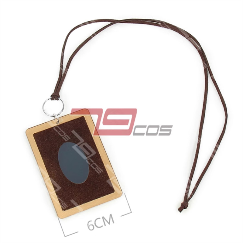 Yu-Gi-Oh Anime Seto Kaiba Card Necklace Cosplay Prop Costume Handmade Gift New