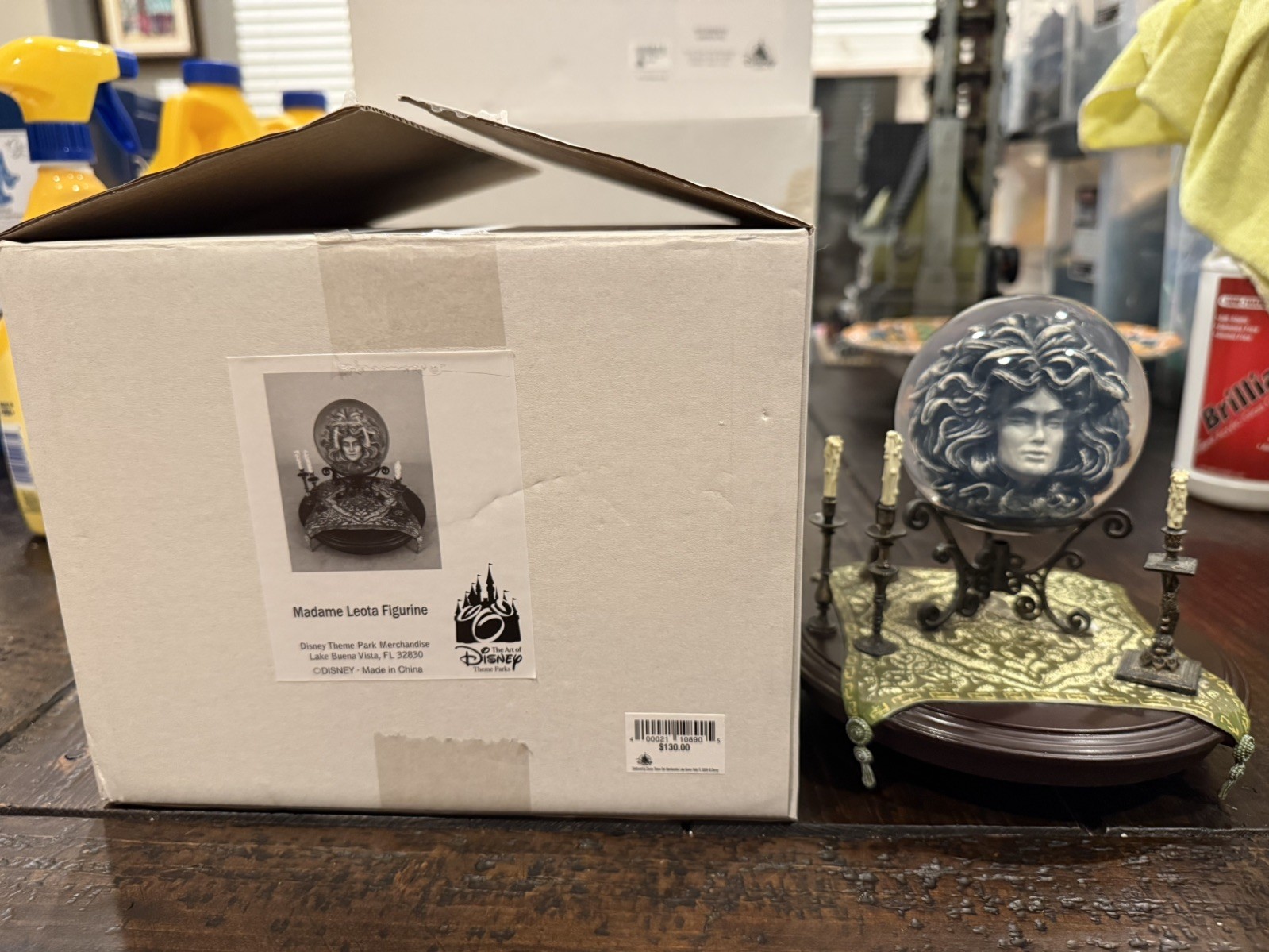 Art of Disney Madame Leota Crystal Ball Figurine Haunted Mansion 50th 2019