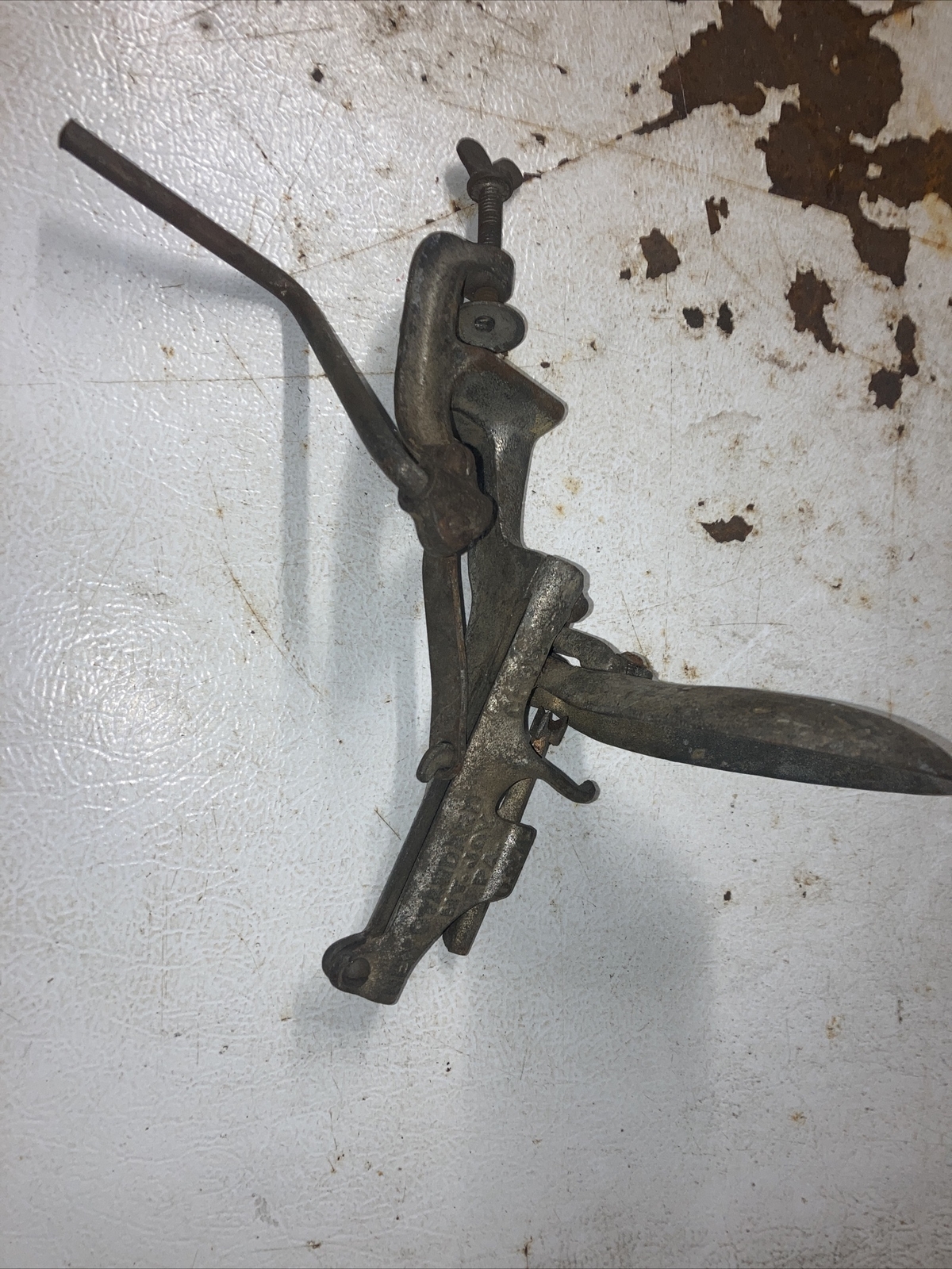 Antique New Standard Cherry Pitter Stoner No 50 Farmhouse Country Metal PA U.S.A Antique New Standard Cherry Pitter Stoner No 50 Farmhouse Country Metal PA U.S.A
