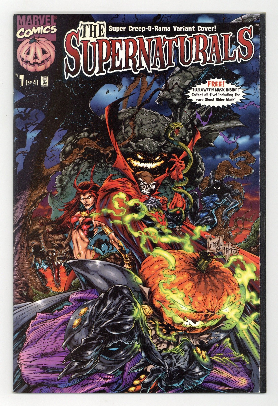 Supernaturals 1B Capullo Variant FN 6.0 1998