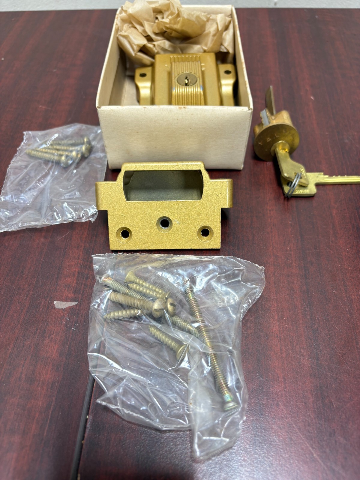 Vintage Yale 112-1/4 Deadbolt Lock New Old Stock/Heavy Duty Double Cylinder Vintage Yale 112-1/4 Deadbolt Lock New Old Stock/Heavy Duty Double Cylinder