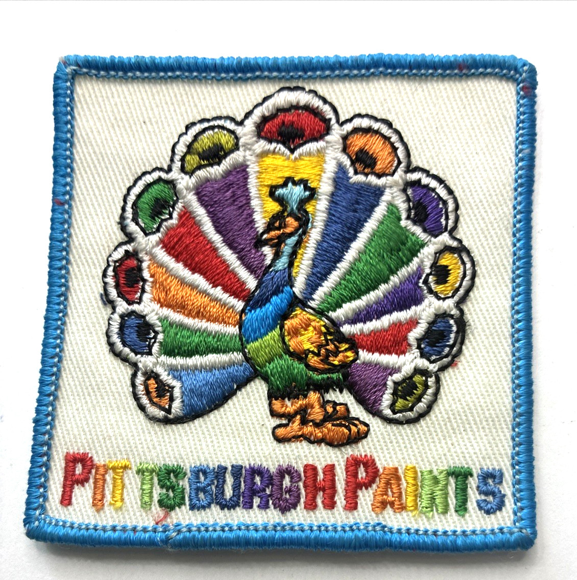 VTG Pittsburgh Paints Peacock Patch 3