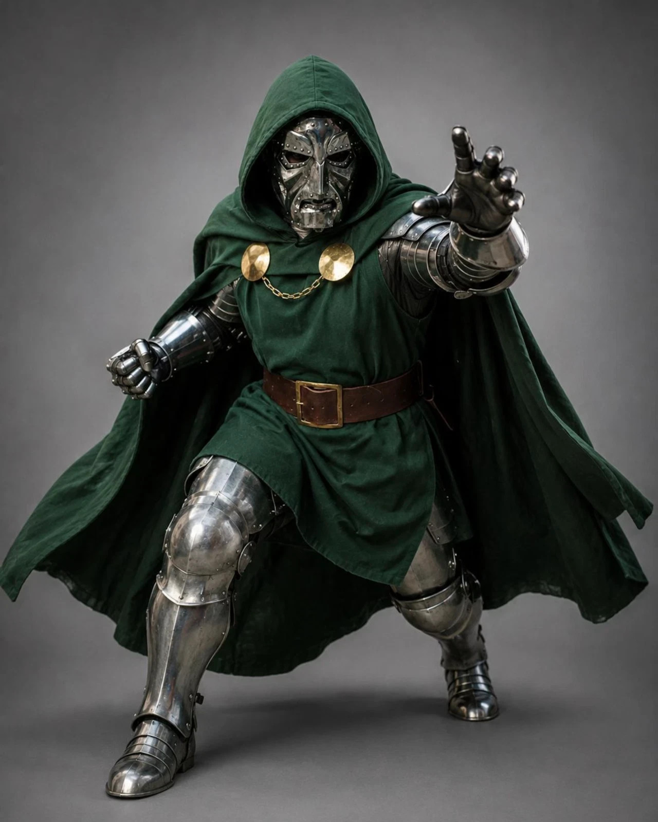 D0ctor Doom Inspired Cosplay Armor Set, Dr Doom Wearable Steel Helmet & Gauntlet D0ctor Doom Inspired Cosplay Armor Set, Dr Doom Wearable Steel Helmet & Gauntlet